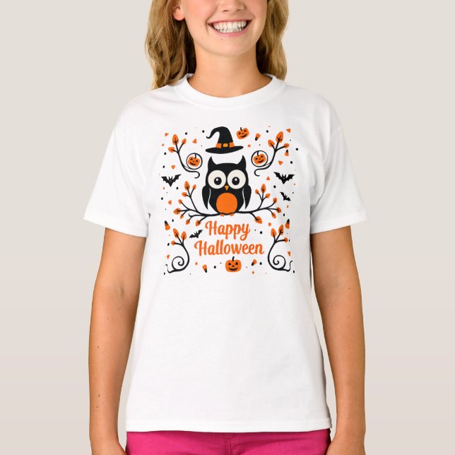 T-shirt Joli Halloween (Devant)
