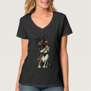 T-shirt Joli Halloween cheveux longs Chihuahua Qui Chien C