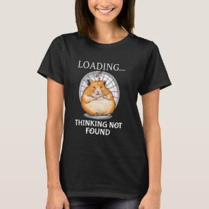 T-shirt Joli hamster dormant pensif en chargement