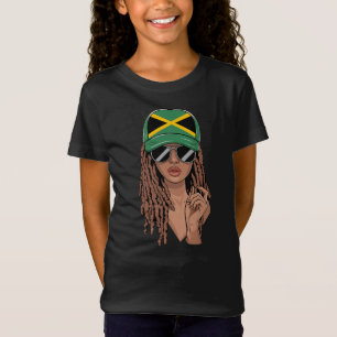 T-Shirt Joli Jamaïcain et Loc'd Up ! Fiers cheveux jamaïca