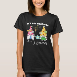 T-shirt Joli jardin de tournesol gnome avec abeilles et fl