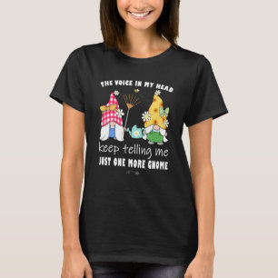 T-shirt Joli jardin de tournesol gnome avec abeilles et fl