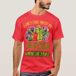 T-shirt Joli jardiner Fleurs Jardin Fournitures Jardin Lo
