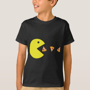 T-shirt Joli Jeu D'Arcade Jouer Drôle Cadeau De Pizza Pour