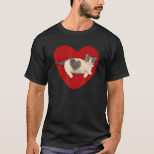 T-shirt Joli Kitty de la Saint-Valentin Jour de la Saint-V