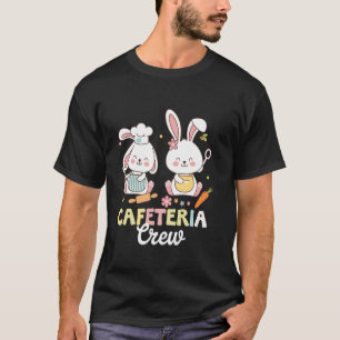 T-shirt Joli Lapin Dame Cantine Équipe Cafétéria Joyeuses