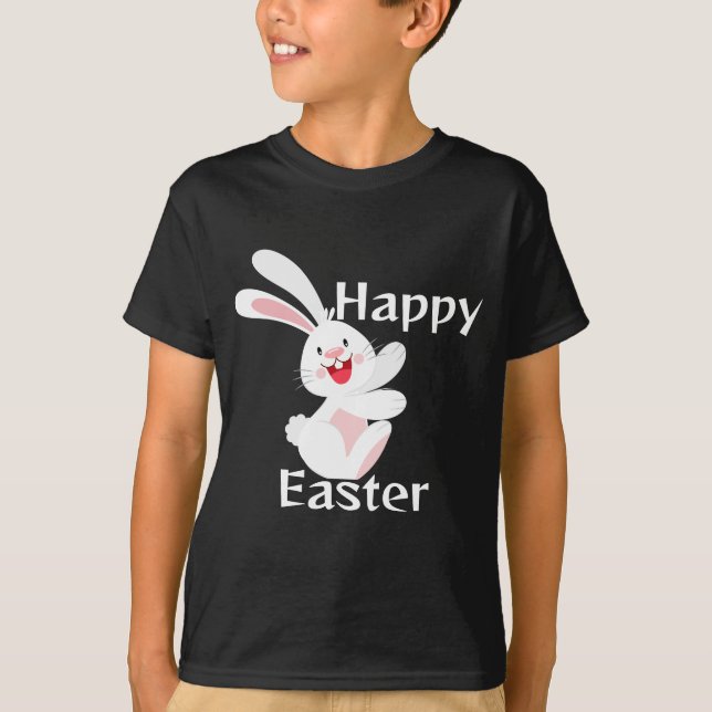 T-shirt Joli lapin de mignonne Pâques (Devant)