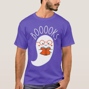 T-shirt Joli livre de lecture de fantôme Correspondance de