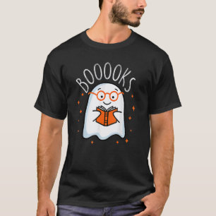 T-shirt Joli livre fantôme lecture professeur école drôle