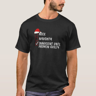 T-shirt Joli Méchant Innocent jusqu'à preuve du contraire