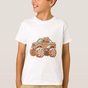 T-shirt Joli Monstre de Camion en Pain d'Épices – Festif H