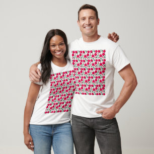 T-shirt Joli motif cerise esthétique Cerise rouge sans c