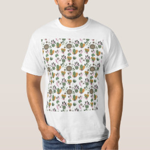 T-shirt Joli motif floral