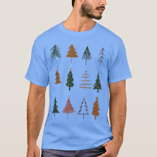 T-shirt Joli Noël Arbre Joyeux Noël Vacances Clothi