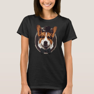 T-shirt Joli nœud papillon Corgi Corgi gallois de Pembroke