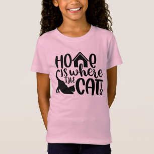 T-Shirt Joli nom personnalisé avec motif de patte et coeur