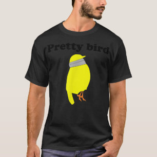 T-shirt Joli oiseau mignon idiot drôle