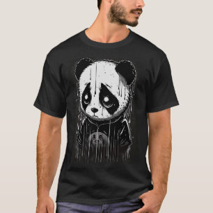 T-shirt Joli panda triste
