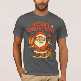 T-shirt Joli Père Noël Art de Noël – Joyeux Noël