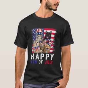 T-shirt Joli Persan Rouge Blanc Bleu Patriotique Heureux 4
