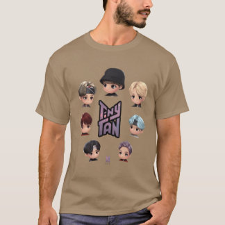 T-shirt Joli petit cadeau brun clair