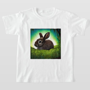 T-shirt Joli petit livre d'histoires Bunny