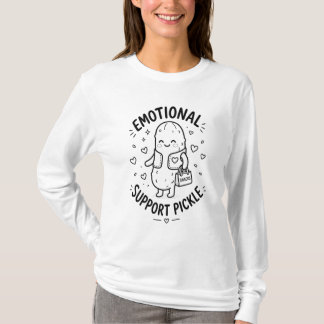 T-shirt Joli Pickle de Soutien Pickle de Soutien Émotionne