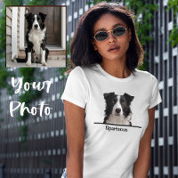 Joli portrait de chien personnalisé simple et sur