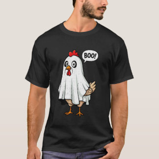 T-shirt Joli Poulet Boo Drôle Déguisement Halloween Hommes