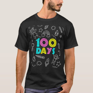T-shirt Joli professeur élève 100e jour Joyeux 100 jours d