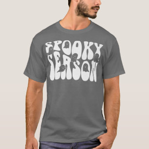 T-shirt Joli Retro Super Halloween Saison Éffrayante Ghost