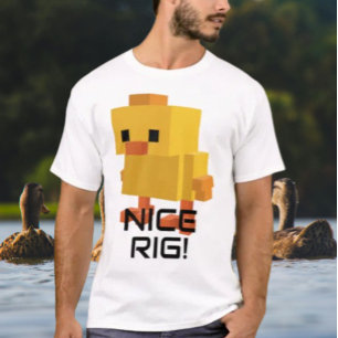 T-shirt Joli Rig ! Blocage de canard en caoutchouc