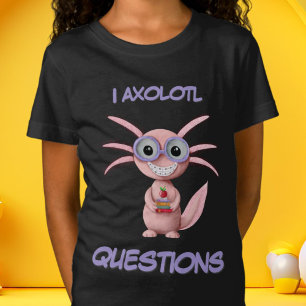 T-Shirt Joli rose I Axolotl Questions Enfants
