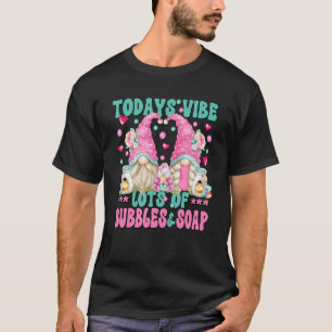 T-shirt Joli Soap Faisant Gnomes Drôle Bubbles Dit Pour S