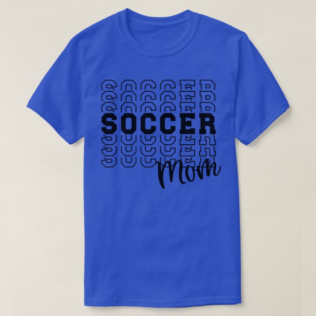 T-shirt Joli Soccer Maman Tee Co  (Design devant)