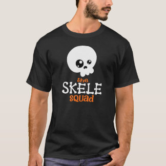 T-shirt Joli Squelette Halloween Famille Correspondant Ora