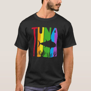 T-shirt Joli thon arc-en-ciel