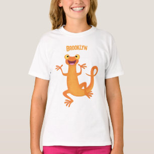 T-shirt Joli triton orangé joyeux