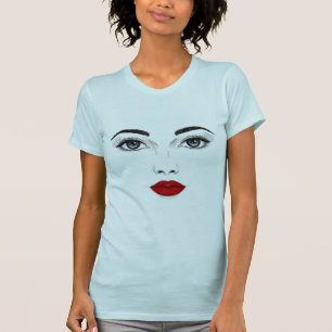 T-shirt Joli visage