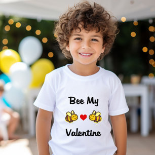 T-shirt Jolie abeille Mon Valentine Bumble abeilles Couleu