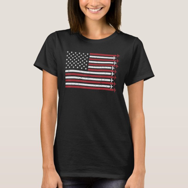 T-shirt Jolie Art Pilote D'Avion Pour Hommes Femmes Aviati (Devant)