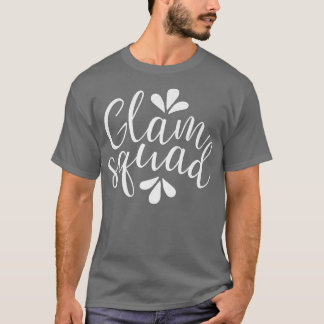 T-shirt Jolie Bridesmaid Bachelorette Party Mariée Glam Sq