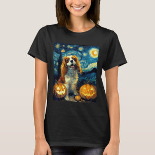 T-shirt Jolie Cavalier King Charles Spaniel Chien Hallowee