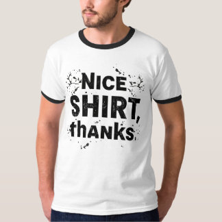 T-shirt Jolie chemise Merci