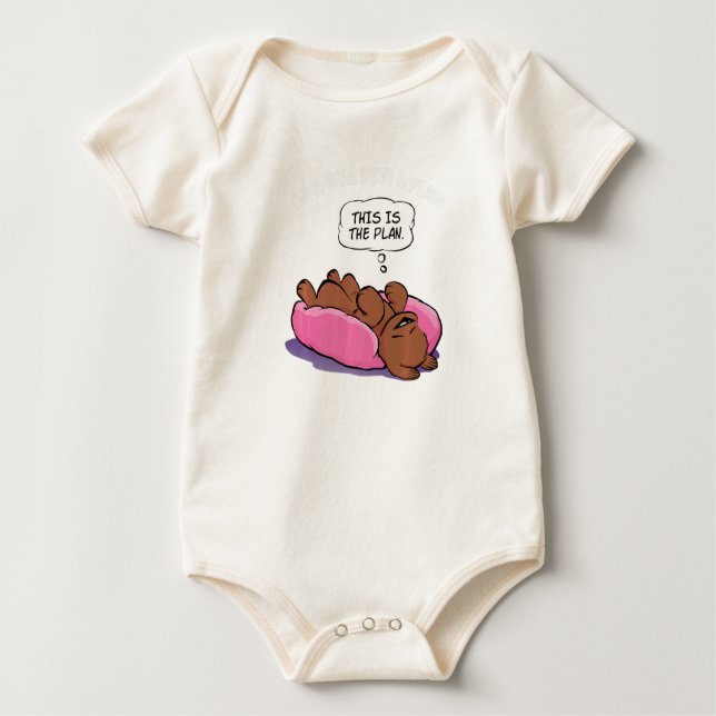 T-shirt Jolie chienne avec un plan maman chien (Devant)