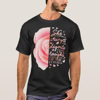 T-shirt Jolie chrétienne cadeaux religieux Ses femmes Flow