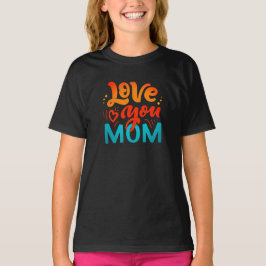 T-shirt Jolie conception Texte Aimez-vous Maman pour les m
