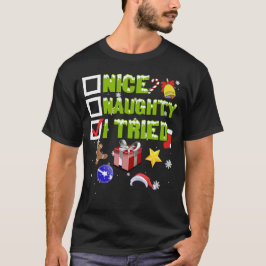 T-shirt jolie coquine j'ai essayé noël
