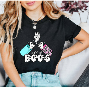 T-shirt Jolie dose médicale d'Halloween de fantômes