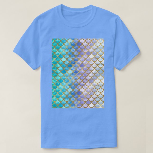 T-shirt Jolie échelle de sirène (Design devant)